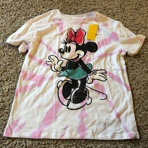 NWT Minnie Tye Dye Top
